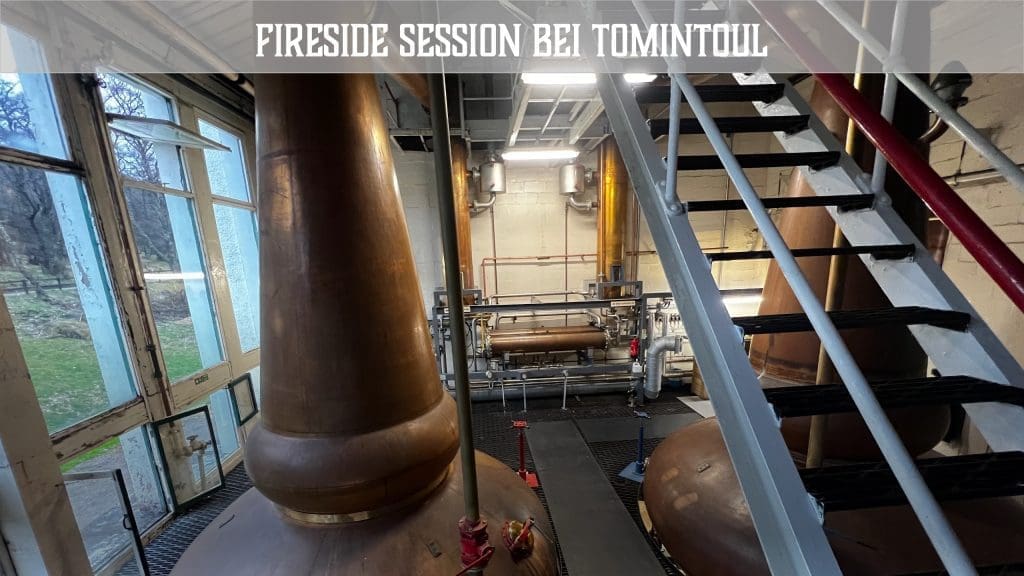 Fireside Session bei Tomintoul