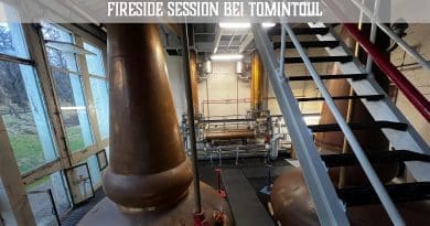 Fireside Session bei Tomintoul