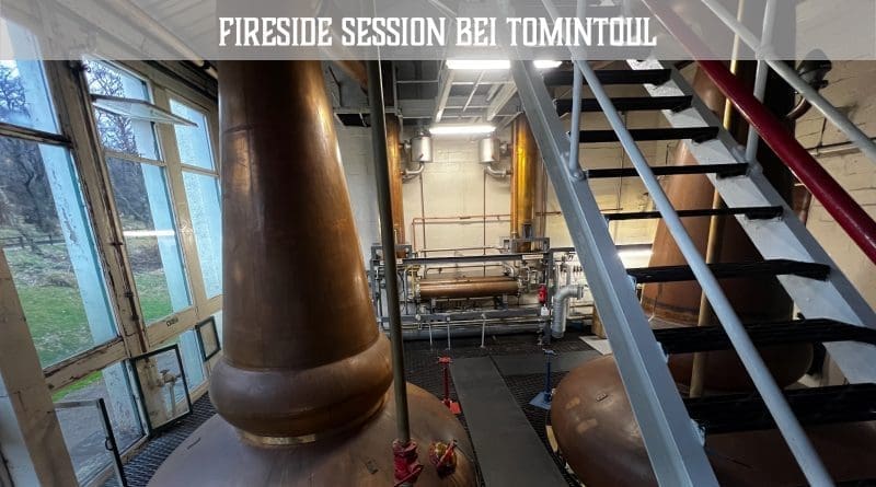Fireside Session bei Tomintoul