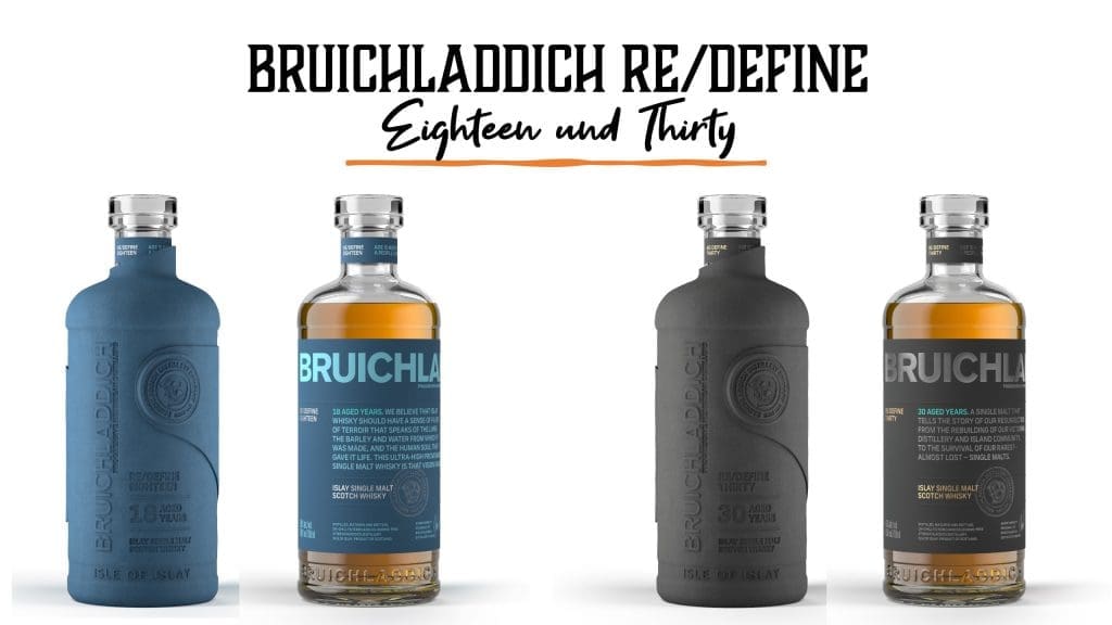 Bruichladdich ReDefine Eighteen 18yo Thirty 30yo