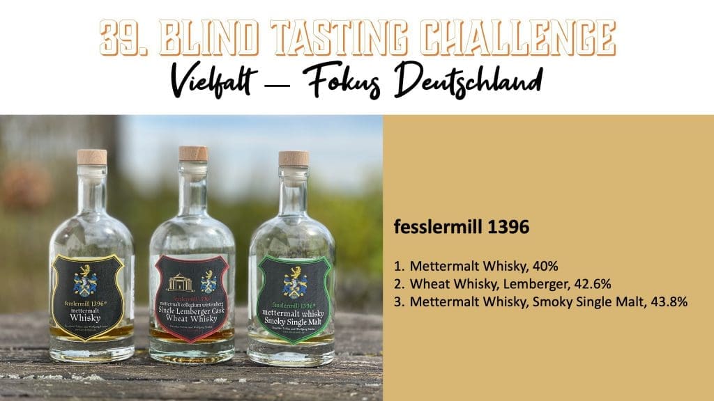 fesslermill 1396 in der 39. Blind Tasting Challenge BTC