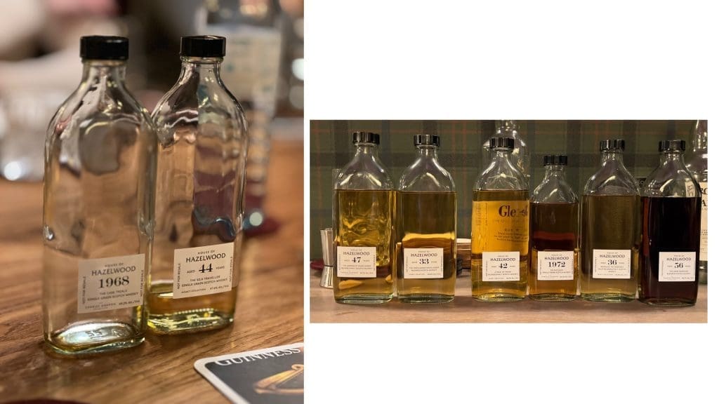 House of Hazlewood - die Sampleflaschen, aus denen unsere Drams stammen