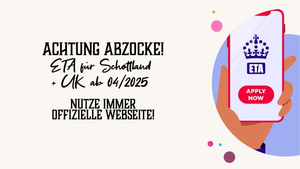 ETA für Schottland 04/2025