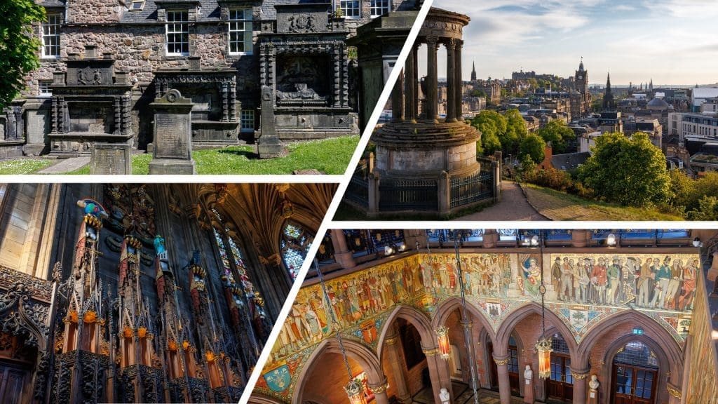 SRT25 - Greyfriars, Calton Hill, St. Giles Cathedral, Scottish National Portrait Gallery