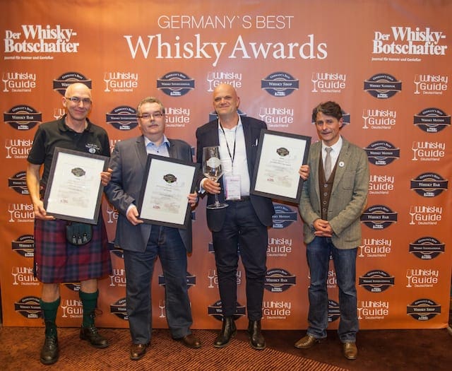 Die Gewinner der Kategorie Shop der Germany's Best Whisky Awards 2014