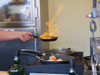 Scallops & Ardbeg Flambiert
