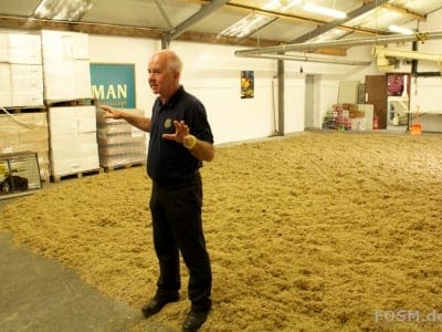 Kilchoman Distillery - Maltings mit John McLellan