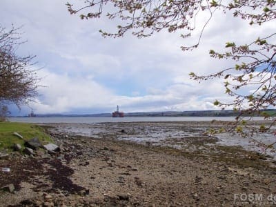 Blick Cromarty Firth - nördlich