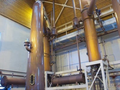 Glenmorangie - Lyne Arm und Kondensator
