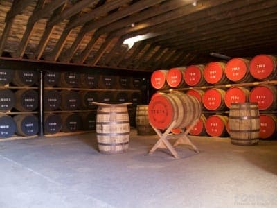 Glenmorangie - Lagerhaus für Touristen