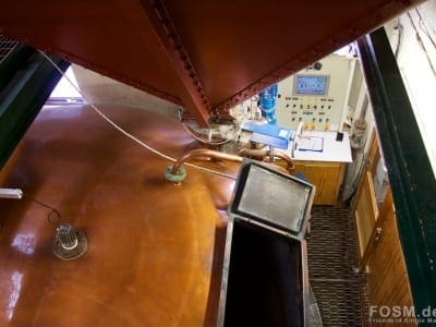 Mash Tun von oben