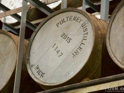 Fass in der Höhe