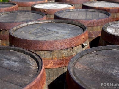 Laphroaig Distillery - Fässer