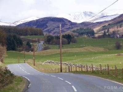 Auf der A93
