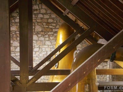 Speyburn - Lyne Arms im Gebälk