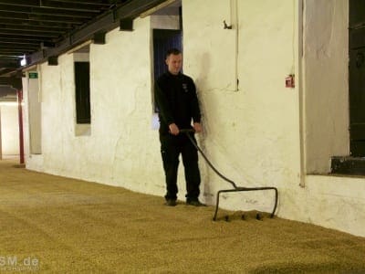 Springbank - Wenden auf dem Malting Floor