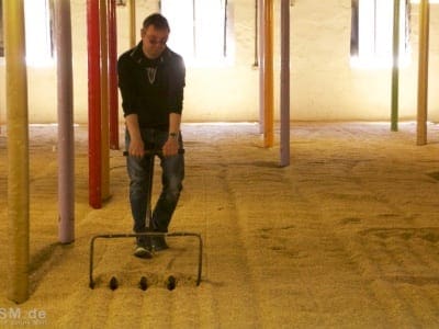 Springbank - Peter bei der Arbeit