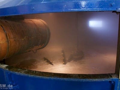 Glen Scotia - Blick in die Mashtun