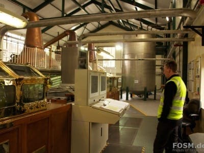 Ardmore Distillery Still House mit Alistair Longwell