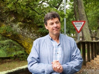 Glenmorangie - Dr Bill Lumsden am Staubecken