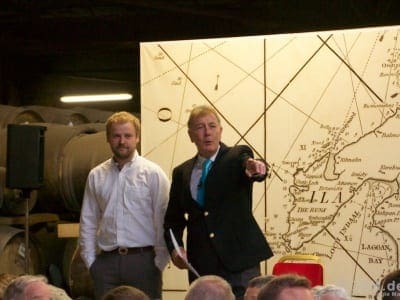 Jim McEwan mit Adam Hannett