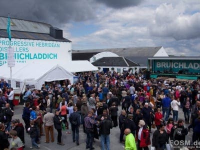 Im Innenhof von Bruichladdich