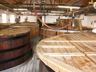 Ardbeg - Washback wird gefüllt
