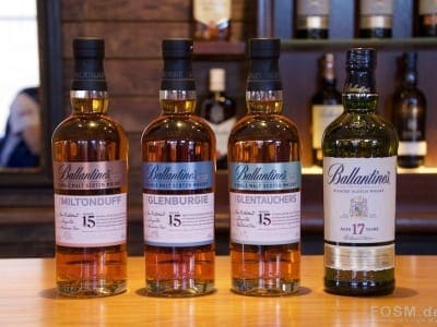 Glenburgie - die vier Ballantine's