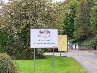 Dailuaine - Kein Zutritt