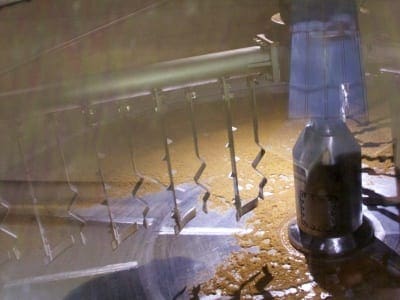 Benrinnes - Reste in der Mashtun