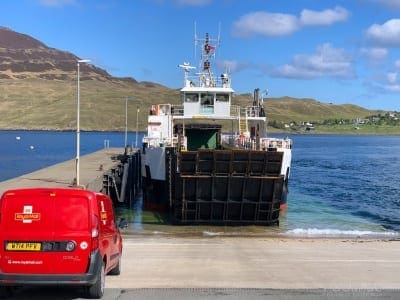 Raasay - Fähre von Skye (Sconser)