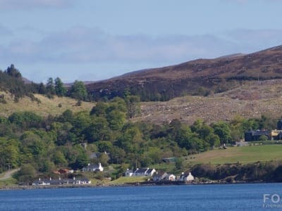 Raasay - Blick von der Fähre