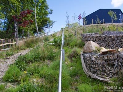 Raasay - Weg zum Lagerhaus