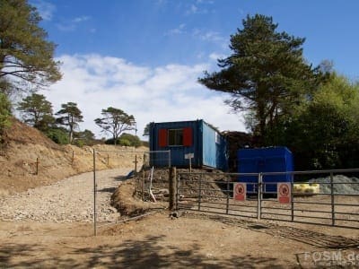 Raasay - Lagerhaus Baustelle