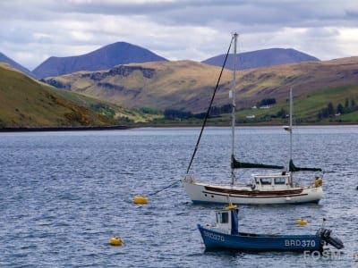 Talisker - Blick über die Bucht