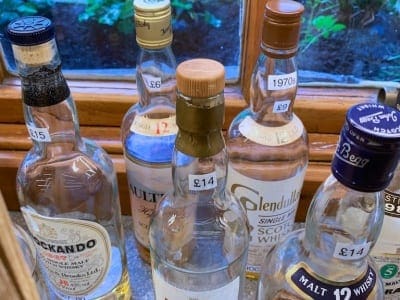 Dornoch - alte Whiskys