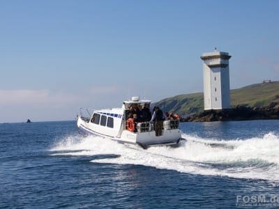 Unser zweites Schnellboot mit Ramsay