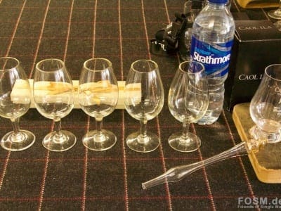 Ultimate Tour Tasting - alles vorbereitet