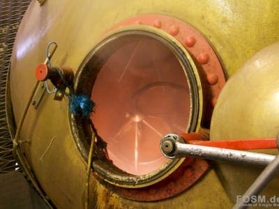 Blick durch's Manhole