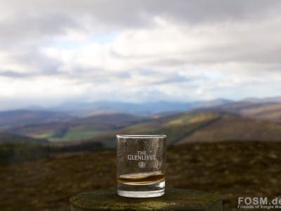 The Glenlivet Hill Trek - Gipfel Dram