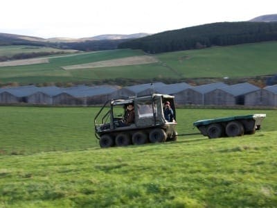 Rasante Fahrt