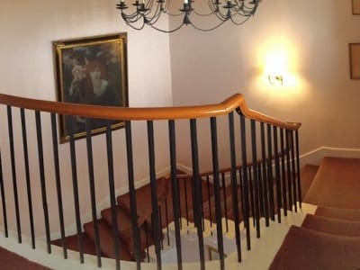 Treppenhaus im Hotel