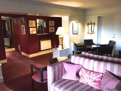 Aufenthaltsraum im Hotel