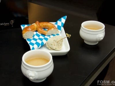 Weißwurst mit Cocktail