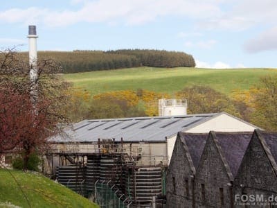 Mortlach mit Lagerhäusern