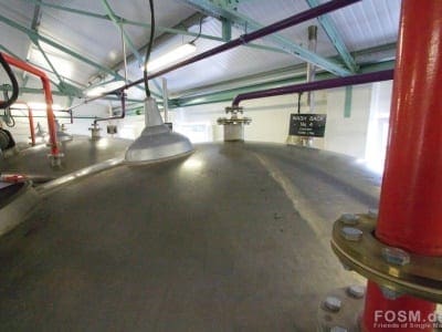 Tamnavulin - Washbacks in Reih und Glied